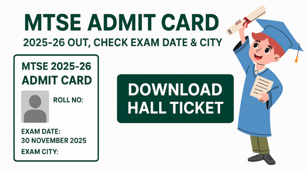 MTSE Admit Card