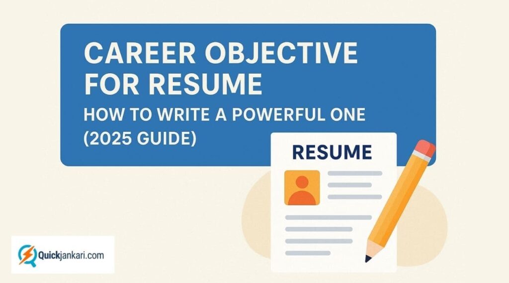 Career Objective for Resume: Examples & Tips to Stand Out