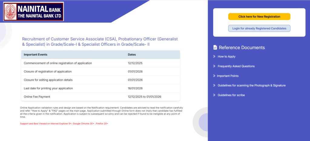 Login or New Registration