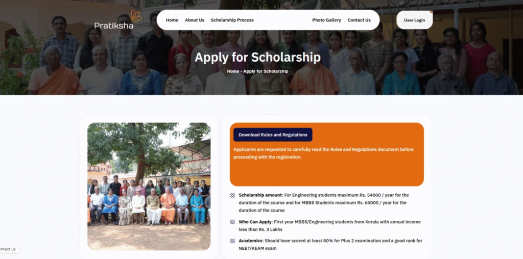 Application Process for Pratiksha Trust Scholarship 2025