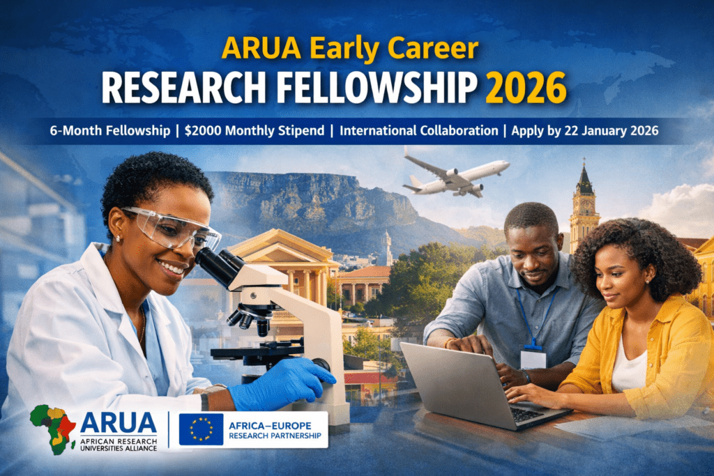 ARUA Early Career Research Fellowship 2026 – Eligibility, Benefits, Stipend & Apply Online