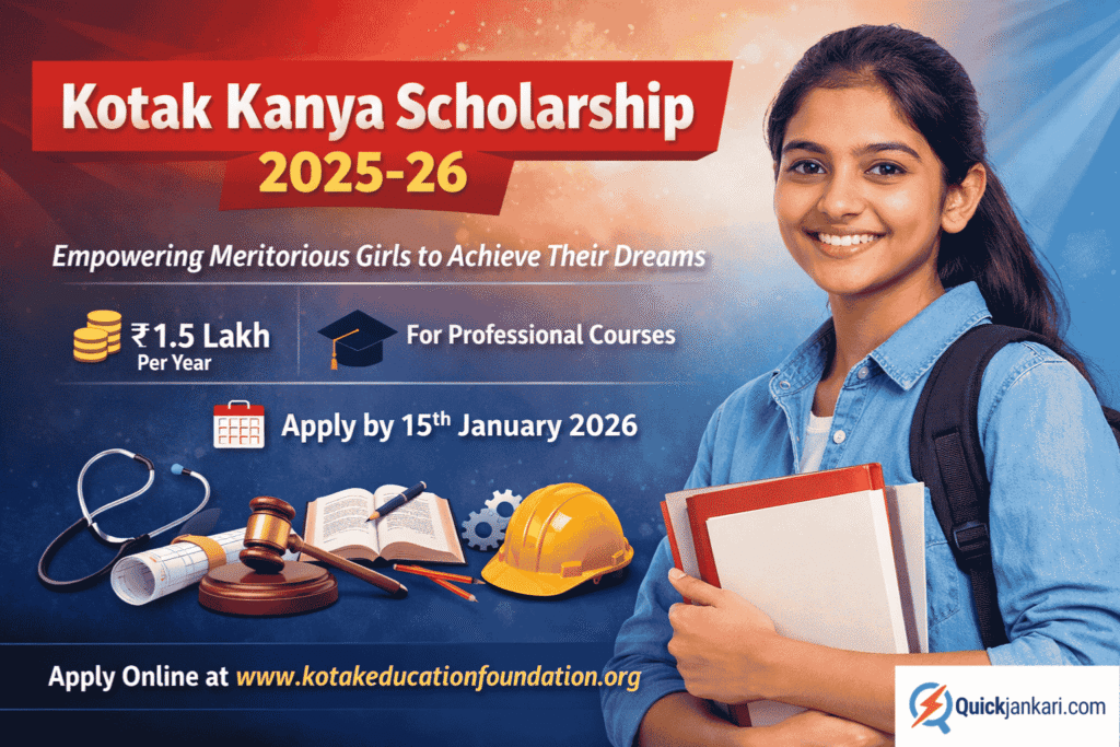 Kotak Kanya Scholarship
